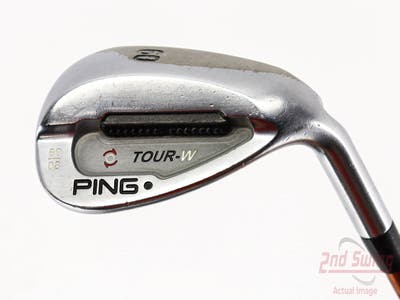 Ping Tour-W Brushed Silver Wedge Lob LW 60° 8 Deg Bounce Ping TFC 129I Graphite Stiff Right Handed Black Dot 35.25in