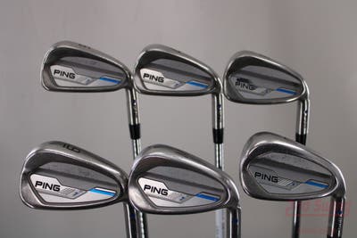 Ping 2015 i Iron Set 6-GW Stock Steel Shaft Steel Stiff Right Handed Blue Dot 37.75in