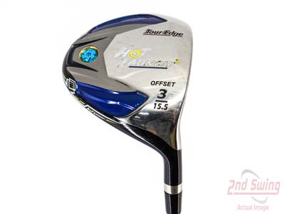Tour Edge Hot Launch 2 Offset Fairway Wood 3 Wood 3W 15.5° Tour Edge Hot Launch 55 Graphite Regular Right Handed 43.5in