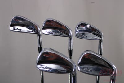 Titleist 695 MB Forged Iron Set 6-PW Stock Steel Shaft Steel Stiff Right Handed 37.0in