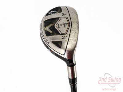 Callaway 2008 FT Hybrid Hybrid 3 Hybrid 21° Callaway Fujikura Fit-On M HYB Graphite Stiff Right Handed 40.75in