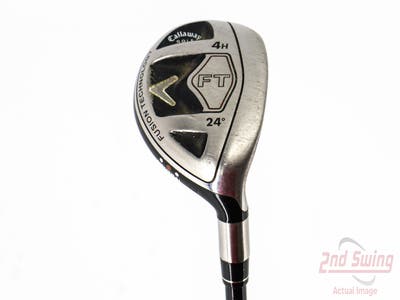 Callaway 2008 FT Hybrid Hybrid 4 Hybrid 24° Callaway Fujikura Fit-On M HYB Graphite Stiff Right Handed 40.0in
