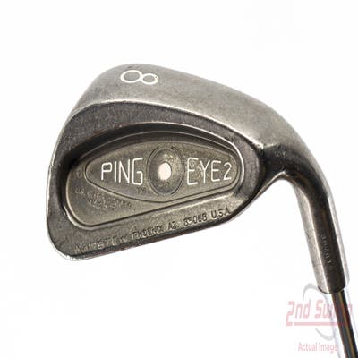 Ping Eye 2 Single Iron 8 Iron Stock Steel Shaft Steel Regular Right Handed White Dot 36.5in