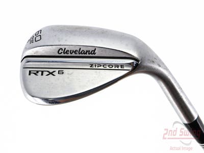 Cleveland RTX 6 ZipCore Tour Satin Wedge Lob LW 60° 5 Deg Bounce Dynamic Gold Tour Issue S400 Steel Stiff Right Handed 35.5in