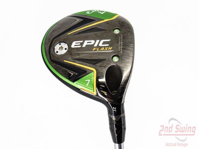 Callaway EPIC Flash Fairway Wood 7 Wood 7W 21° Project X Even Flow Green 45 Graphite Ladies Right Handed 41.0in
