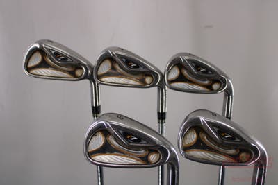 TaylorMade R7 Iron Set 6-PW TM T-Step 90 Steel Stiff Right Handed 38.25in