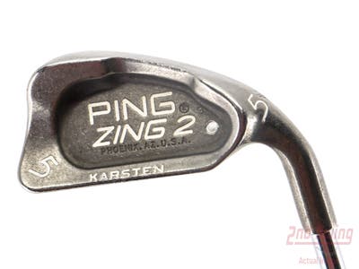 Ping Zing 2 Single Iron 5 Iron Ping JZ Steel Stiff Right Handed Silver Dot 38.5in