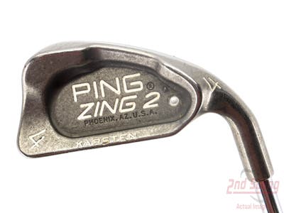 Ping Zing 2 Single Iron 4 Iron Ping JZ Steel Stiff Right Handed Silver Dot 39.0in