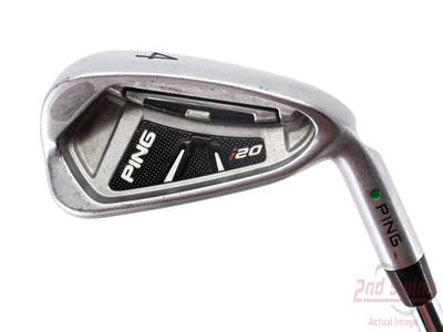 Ping I20 Single Iron 4 Iron Ping CFS Steel X-Stiff Right Handed Green Dot 39.0in