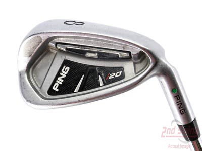 Ping I20 Single Iron 8 Iron Ping CFS Steel X-Stiff Right Handed Green Dot 37.25in