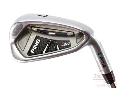 Ping I20 Single Iron 7 Iron Ping CFS Steel X-Stiff Right Handed Green Dot 37.75in