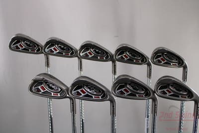 Ping G15 Iron Set 4-SW Ping AWT Steel Stiff Right Handed Black Dot 38.0in
