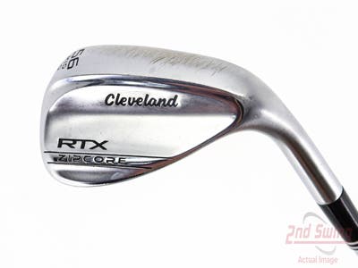 Cleveland RTX ZipCore Tour Satin Wedge Sand SW 56° 10 Deg Bounce Dynamic Gold Spinner TI Steel Wedge Flex Right Handed 35.5in