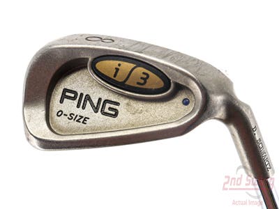 Ping i3 Oversize Single Iron 8 Iron Ping JZ Steel Stiff Right Handed Blue Dot 36.5in