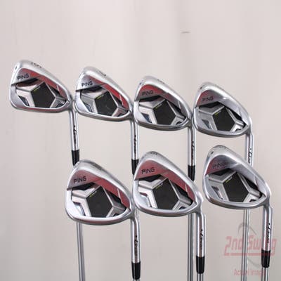 Ping G430 Iron Set 6-PW AW GW ALTA Quick 45 Graphite Senior Right Handed Black Dot 38.0in