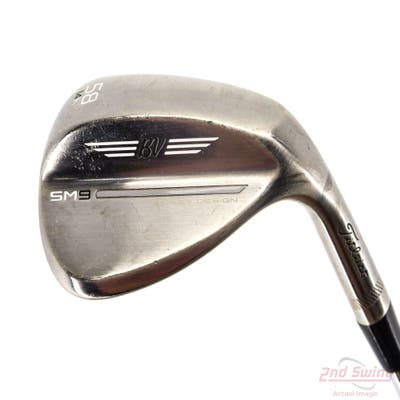 Titleist Vokey SM9 Brushed Steel Wedge Lob LW 58° 14 Deg Bounce K Grind True Temper Dynamic Gold S200 Steel Wedge Flex Right Handed 35.0in