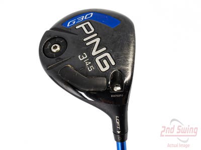 Ping G30 Fairway Wood 3 Wood 3W 14.5° Ping TFC 419F Graphite Senior Right Handed 44.25in