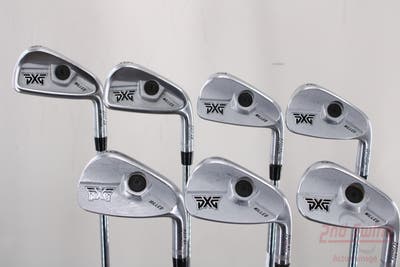 PXG 0317 ST Milled Blades Chrome Iron Set 5-GW True Temper Elevate Tour Steel Stiff Right Handed 39.0in