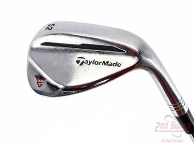 TaylorMade Milled Grind 2 Chrome Wedge Gap GW 52° 9 Deg Bounce True Temper Dynamic Gold S200 Steel Stiff Right Handed 35.5in