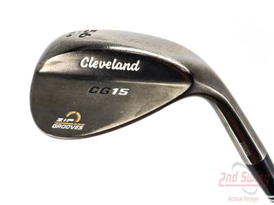 Cleveland CG15 Black Pearl Wedge Sand SW 56° 14 Deg Bounce Cleveland Traction Wedge Steel Wedge Flex Right Handed 36.0in