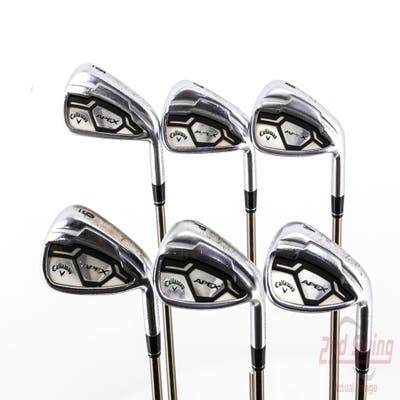 Callaway Apex CF16 Iron Set 6-PW AW UST Mamiya Recoil 760 ES Graphite Regular Right Handed 37.75in