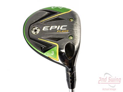 Callaway EPIC Flash Fairway Wood 3 Wood 3W 15° Project X Even Flow Green 55 Graphite Ladies Right Handed 42.25in