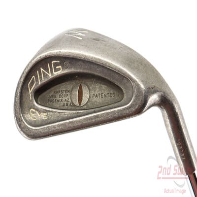 Ping Eye Single Iron Pitching Wedge PW Ping ZZ Lite Steel Stiff Right Handed Brown Dot 36.0in