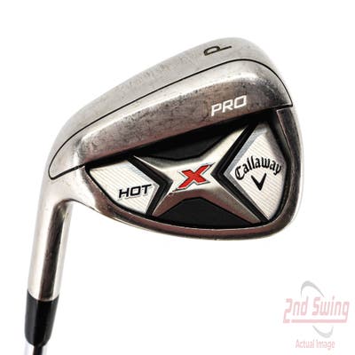 Callaway 2013 X Hot Pro Single Iron Pitching Wedge PW Project X 95 6.0 Flighted Steel Stiff Left Handed 35.75in