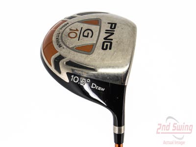 Ping G10 Draw Driver 10.5° Ping TFC 129D Graphite Stiff Right Handed 45.75in