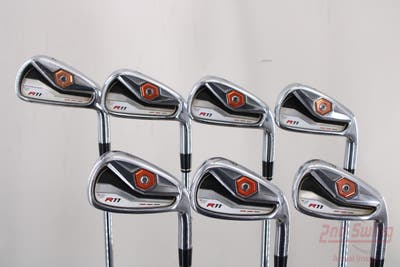 TaylorMade R11 Iron Set 4-PW FST KBS 90 Steel Regular Right Handed Red dot 38.5in