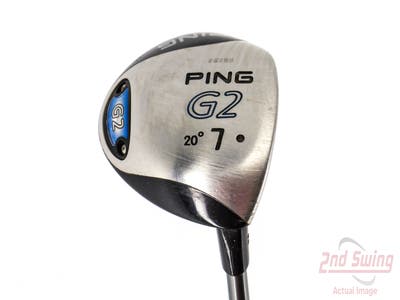 Ping G2 Fairway Wood 7 Wood 7W 20° Ping TFC 100F Graphite Stiff Right Handed 43.0in