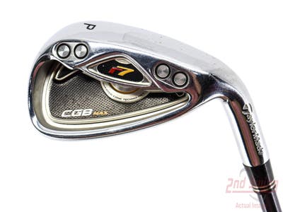 TaylorMade 2008 R7 CGB Max Single Iron Pitching Wedge PW TM Reax Superfast 90 Steel Steel Regular Right Handed 36.0in