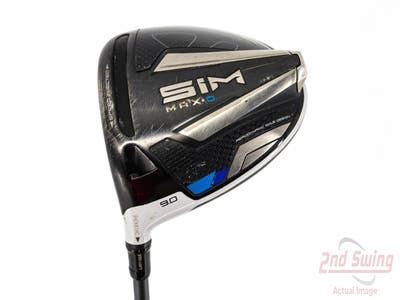 TaylorMade SIM MAX-D Driver 9° PX HZRDUS Smoke Yellow 60 Graphite Stiff Left Handed 43.25in