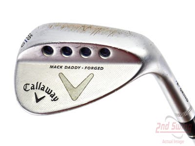 Callaway Mack Daddy Forged Chrome Wedge Sand SW 56° 10 Deg Bounce R Grind Dynamic Gold Tour Issue S200 Steel Wedge Flex Right Handed 35.25in