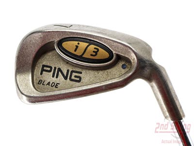 Ping i3 Blade Single Iron 7 Iron True Temper Steel Regular Right Handed Blue Dot 37.75in