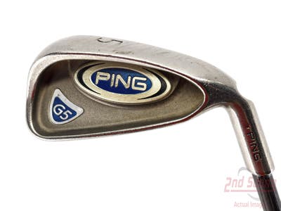 Ping G5 Single Iron 5 Iron Ping TFC 100I Graphite Regular Right Handed Maroon Dot 39.0in