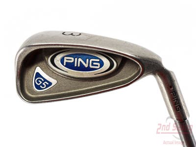 Ping G5 Single Iron 3 Iron Ping TFC 100I Graphite Regular Right Handed Maroon Dot 40.0in