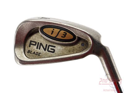 Ping i3 Blade Single Iron 4 Iron Ping JZ Steel Stiff Right Handed Blue Dot 39.0in
