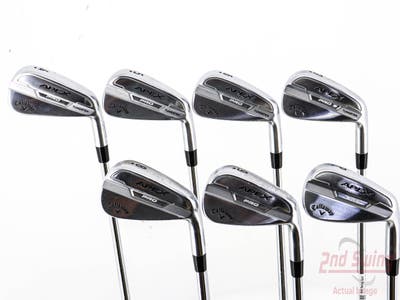 Callaway Apex Pro 21 Iron Set 4-PW Nippon NS Pro Modus 3 Tour 130 Steel Stiff Right Handed 38.5in