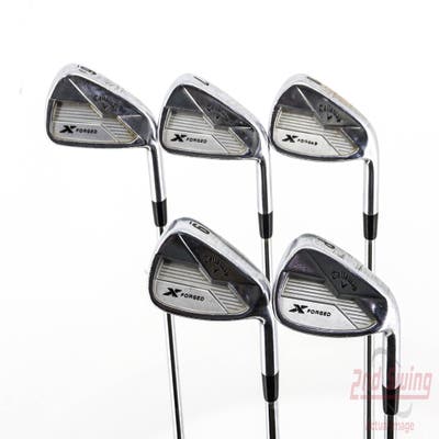 Callaway 2018 X Forged Iron Set 6-PW FST KBS Tour 90 Steel Stiff Right Handed 37.5in