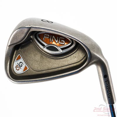 Ping G10 Single Iron 8 Iron Ping AWT Steel Regular Right Handed Black Dot 35.5in