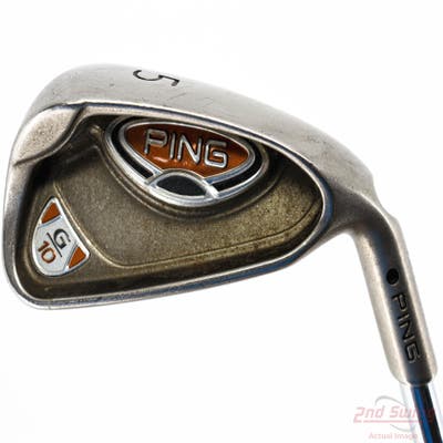Ping G10 Single Iron 5 Iron Ping AWT Steel Regular Right Handed Black Dot 37.0in