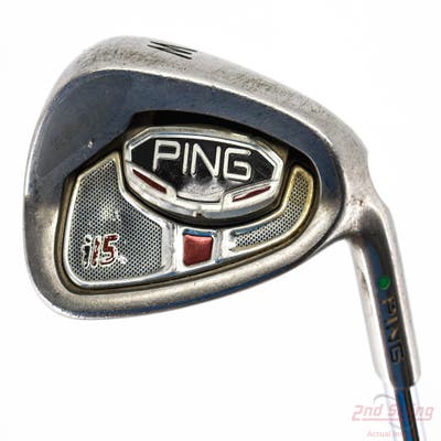 Ping i15 Single Iron Pitching Wedge PW Ping AWT Steel Stiff Right Handed Green Dot 36.0in
