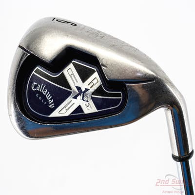 Callaway X-18 Single Iron 6 Iron Callaway Stock Steel Steel Uniflex Right Handed 37.5in