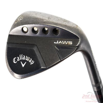 Callaway Jaws Full Toe Raw Black Wedge Lob LW 60° 10 Deg Bounce True Temper Dynamic Gold 115 Steel Wedge Flex Right Handed 35.0in