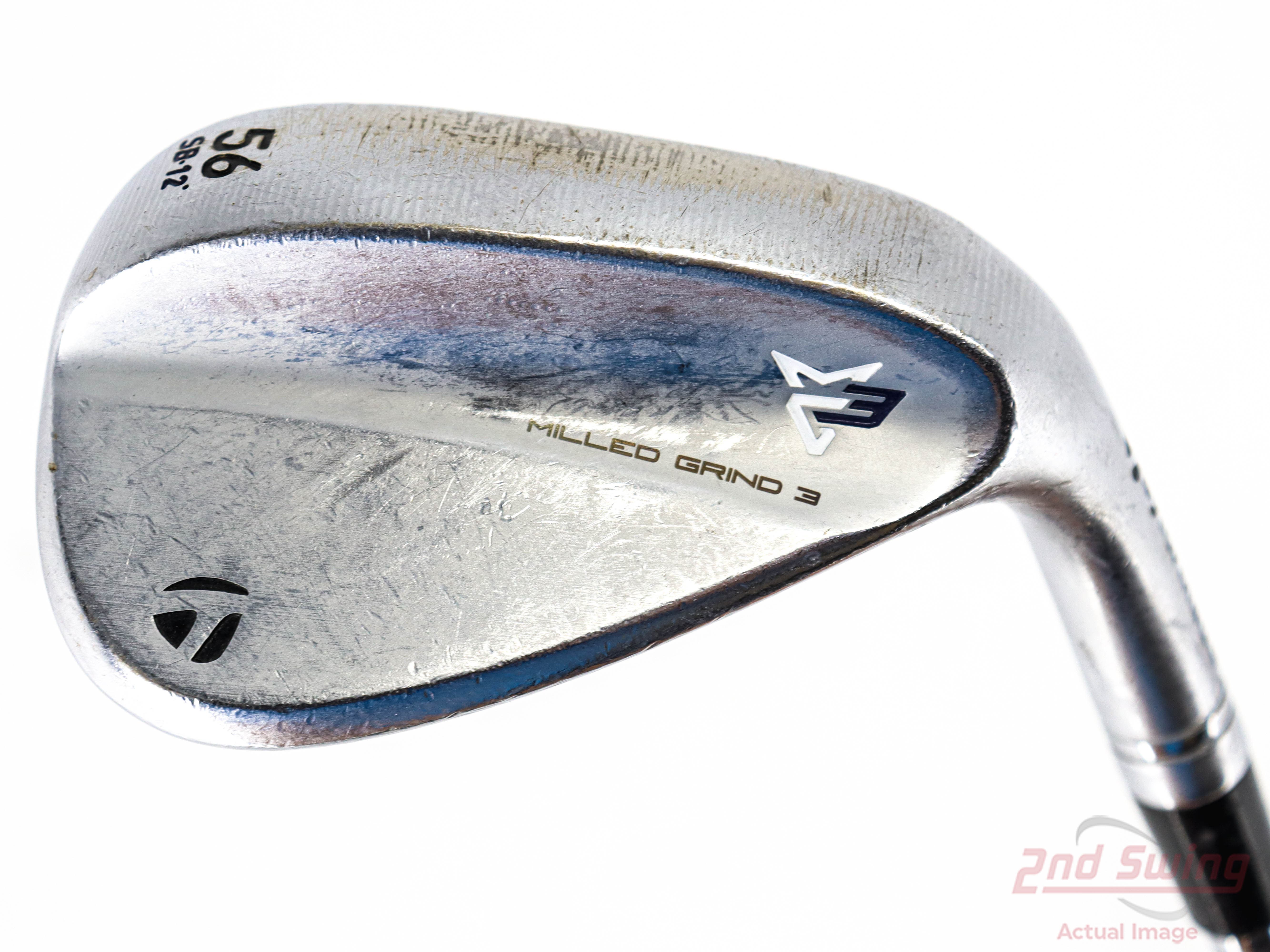 TaylorMade Milled Grind 3 Raw Chrome Wedge | 2nd Swing Golf