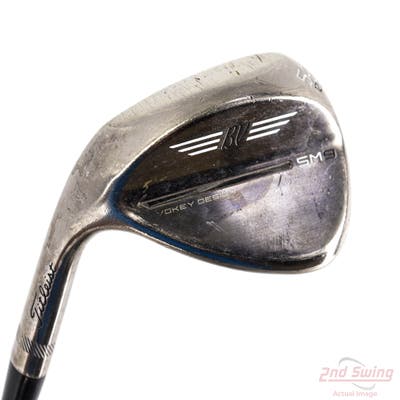 Titleist Vokey SM9 Brushed Steel Wedge Sand SW 54° 12 Deg Bounce D Grind Titleist Vokey BV Steel Wedge Flex Left Handed 35.5in