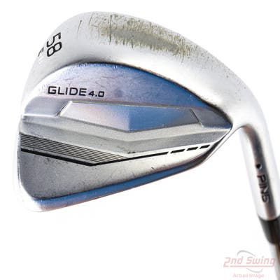 Ping Glide 4.0 Raw Wedge Lob LW 58° 8 Deg Bounce E Grind Ping Z-Z115 Steel Wedge Flex Right Handed Black Dot 35.25in