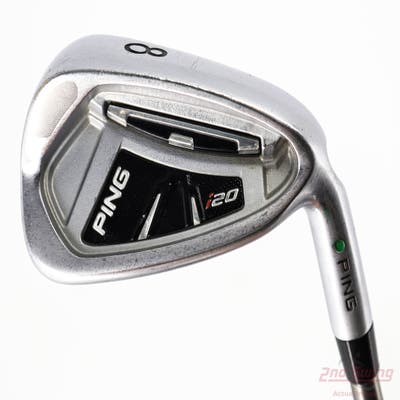 Ping I20 Single Iron 8 Iron Ping TFC 169I Graphite Stiff Right Handed Green Dot 36.5in