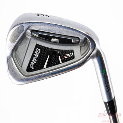 Ping I20 Single Iron 6 Iron Ping TFC 169I Graphite Stiff Right Handed Green Dot 37.75in